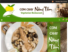 Tablet Screenshot of nangtam.com.vn